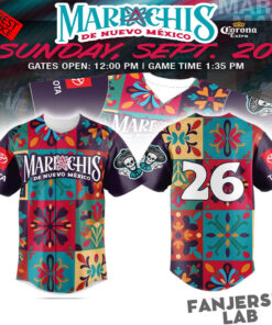 Albuquerque Isotopes 2026 Mariachis de Nuevo México Custom Baseball Jersey