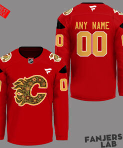 Calgary Flames South Asian Celebration Custom Hockey Jersey