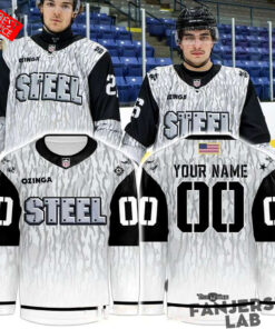 Chicago Steel Military Appreciation Night 2026 Custom Hockey Jersey