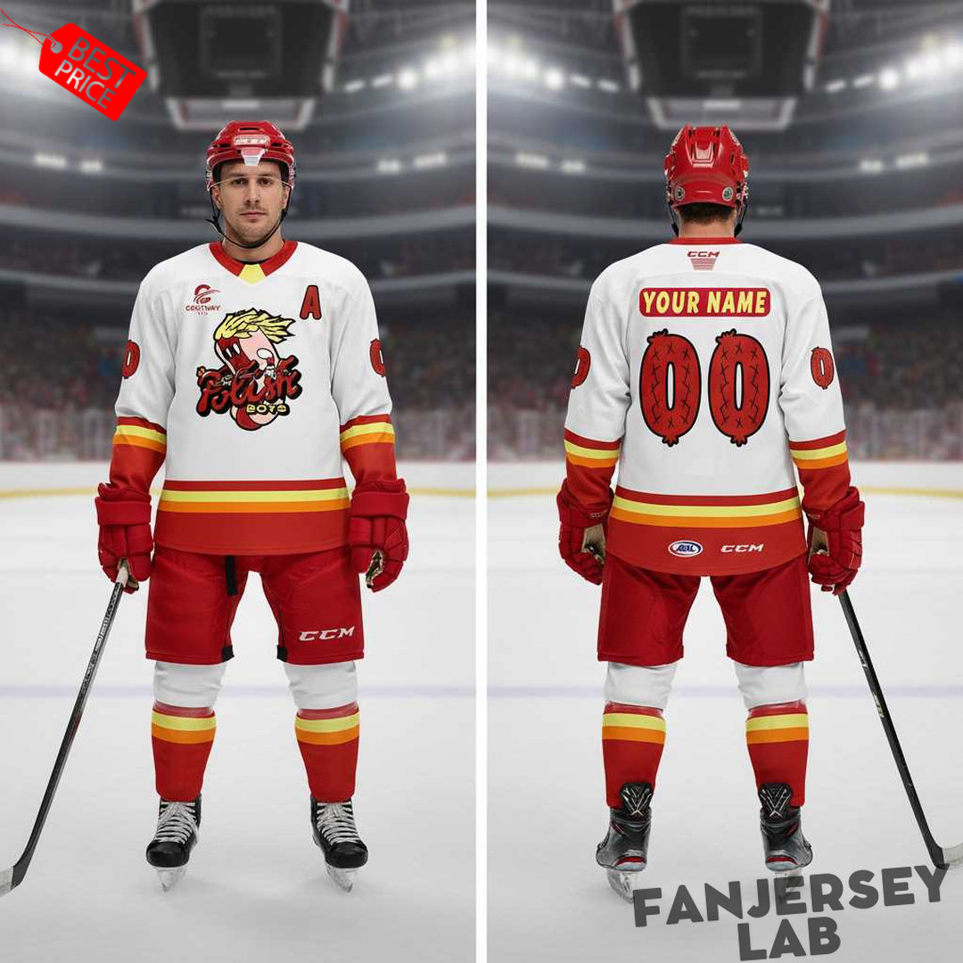 Cleveland Monsters Polish Boys Night 2026 Custom Hockey Jersey Cleveland Monsters Polish Boys Night 2026 Custom Hockey Jersey