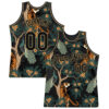 Custom Graffiti Pattern Purple-White 3D Splashes Basketball Jersey