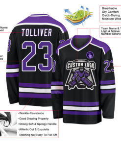 Custom Black Purple White Hockey Jersey 3.jpg