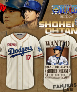 Dodgers x Ohtani Bounty Hunter Crossover Baseball Jersey