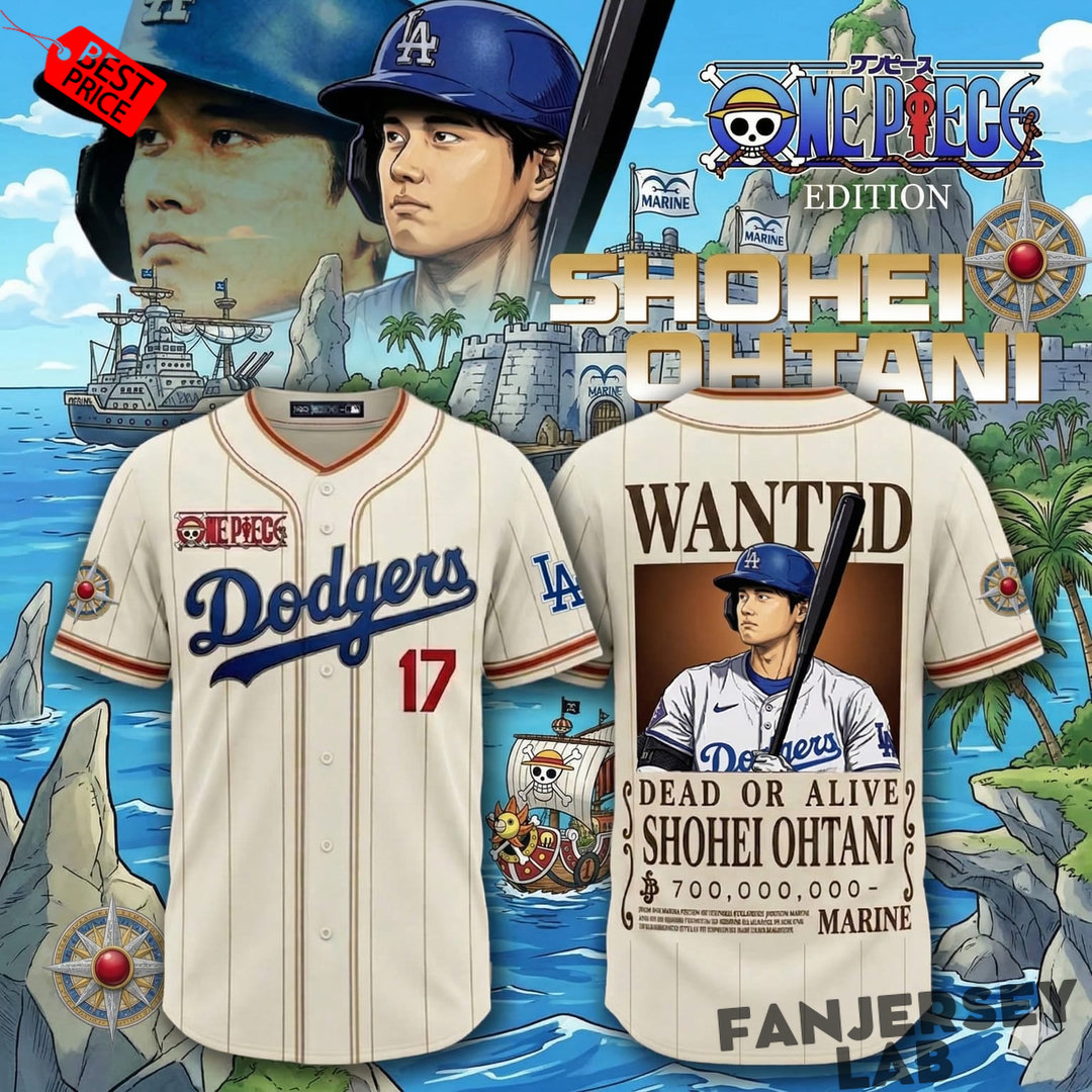 Dodgers x Ohtani Bounty Hunter Crossover Baseball Jersey Dodgers x Ohtani Bounty Hunter Crossover Baseball Jersey