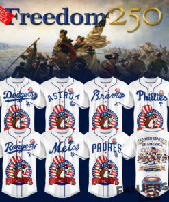 Freedom 250 USA Anniversary Baseball Jersey