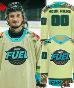 Indy Fuel Margaritaville Night 2026 Custom Hockey Jersey