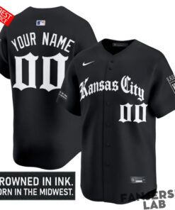 Kansas City Royals ‘Gothic Crown Edition’ Custom Baseball Jersey