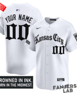 Kansas City Royals ‘Gothic Crown Edition’ Custom Baseball Jersey