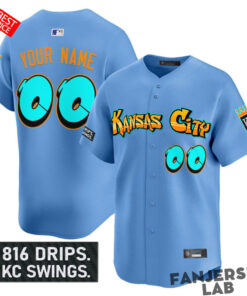 Kansas City Royals Graffiti Crown Drop Edition Custom Baseball Jersey 3.jpg