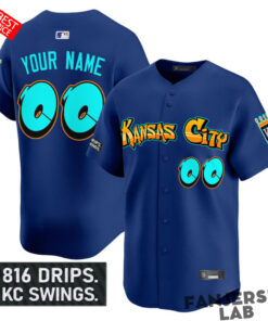Kansas City Royals Graffiti Crown Drop Edition Custom Baseball Jersey 4.jpg