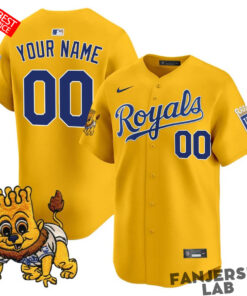 Kansas City Royals “Sluggerrr” Custom Baseball Jersey