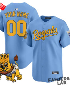 Kansas City Royals “Sluggerrr” Custom Baseball Jersey