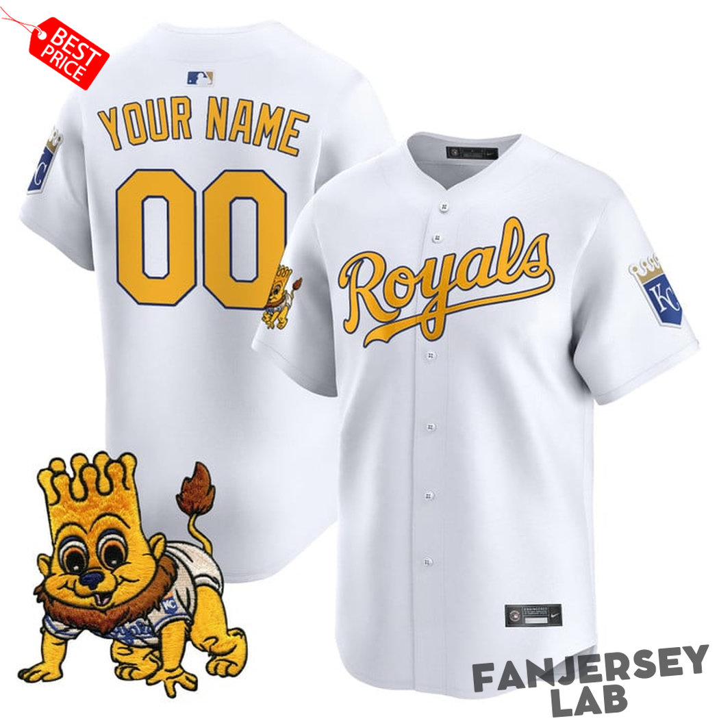 Kansas City Royals “Sluggerrr” Custom Baseball Jersey Kansas City Royals “Sluggerrr” Custom Baseball Jersey
