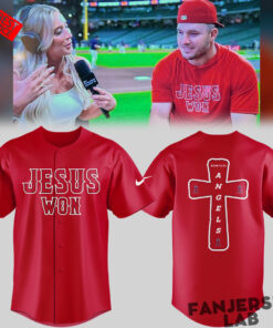 Los Angeles Angels Jesus Won Special Baseball Jersey