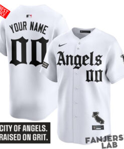 Los Angeles Angels ‘Gothic Halo Edition’ Custom Baseball Jersey