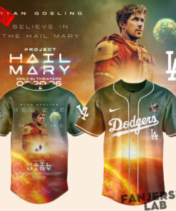 Los Angeles Dodgers Project Hail Mary Baseball Jersey