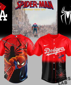 Los Angeles Dodgers x Spider-Man: Brand New Day Baseball Jersey