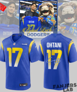 Los Angeles Rams x Ohtani Limited Edition Football Jersey