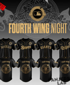 MLB Teams x Fourth Wing Night Baseball Jersey