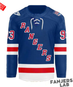 New York Rangers Mika Zibanejad 1000th Game 2026 Special Hockey Jersey