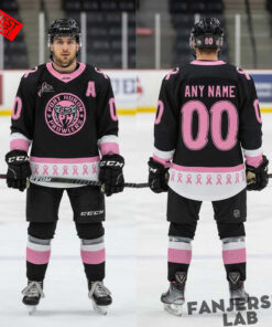 Port Huron Prowlers Pink The Rink Night Custom Hockey Jersey
