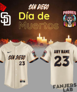 San Diego Padres City Connects Día de los Muertos 2026 Baseball Jersey
