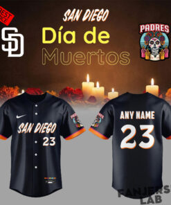 San Diego Padres City Connects Día de los Muertos 2026 Baseball Jersey