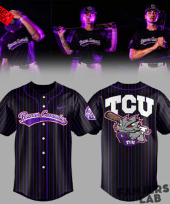 TCU Horned Frogs Ranas Cornudas Baseball Jersey