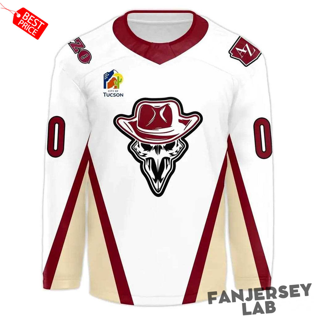 Tucson Roadrunners El Lazo 2026 Custom Hockey Jersey Tucson Roadrunners El Lazo 2026 Custom Hockey Jersey