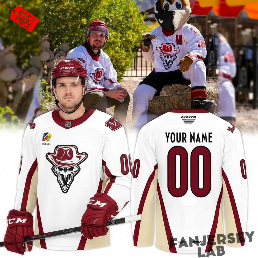 Tucson Roadrunners El Lazo 2026 Custom Hockey Jersey Tucson Roadrunners El Lazo 2026 Custom Hockey Jersey