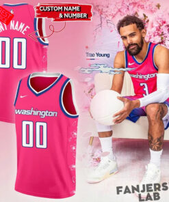 Washington Wizards Blossom Custom Jersey Washington Wizards Blossom Custom Jersey