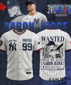 Yankees x Judge Bounty Hunter Crossover Baseball Jersey