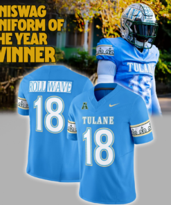 Tulane Green Wave Uniform of the Year Football Jersey