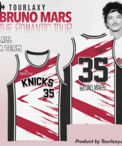 Basketball All Teams x Bruno Mars The Romantic Tour Basketball Jersey