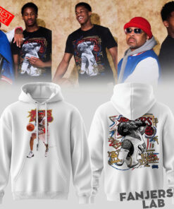 Allen Iverson Philadelphia 76ers Black Chalked Up Hoodie