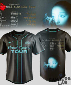 Ariana Grande The Eternal Sunshine Tour Exclusive Baseball Jersey