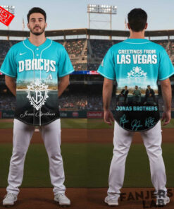 Arizona Diamondbacks Jonas Brothers Greetings From Las Vegas 2026 Jersey