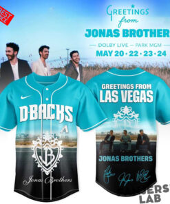 Arizona Diamondbacks Jonas Brothers Greetings From Las Vegas 2026 Jersey