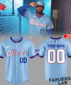 Atlanta Braves 2026 City Connect Edition Custom Baseball Jersey