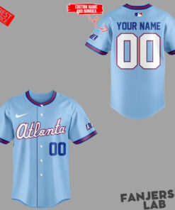 Atlanta Braves 2026 City Connect Edition Custom Baseball Jersey