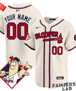 Atlanta Braves Blooper Baseball Jersey