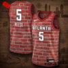 Atlanta Dream Angel Reese Brick Edition Custom Basketball Jersey