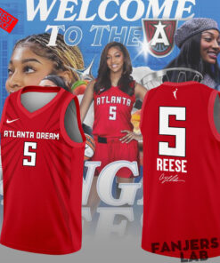 Atlanta Dream Angel Reese Dream “Welcome To The Team” Basketball Jersey