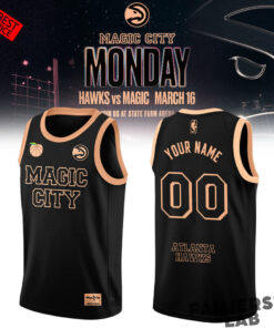 Atlanta Hawks 2026 Magic City True To Atlanta Custom Basketball Jersey