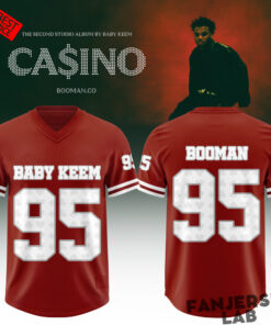 BB KEEM: CA$INO TOUR 2026 Exclusive Football Jersey