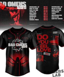 Bad Omen Do You Feel Love Worldwide 2026 Baseball Jersey