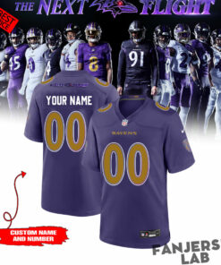 Baltimore Ravens The Next Flight Custom Football Jersey 1.jpg