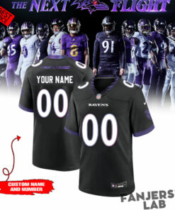 Baltimore Ravens The Next Flight Custom Football Jersey 3.jpg