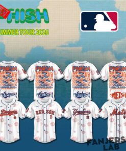 Baseball All Teams Phish Summer Tour 2026 Special Baseball Jersey