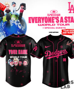 Baseball All Teams x 5 Seconds of Summer “EVERYONE’S A STAR! World Tour” 2026 Customize Baseball Jersey
